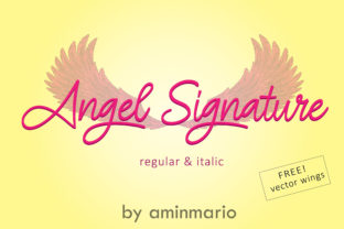 Angel Signature: The Romantic Script Font That Feels Like a Handwritten Love Letter