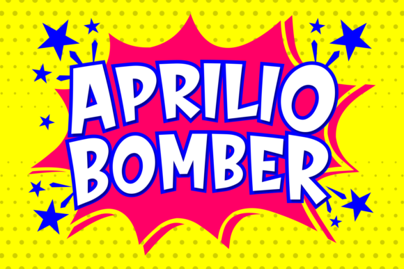 Aprilio Bomber Script Font