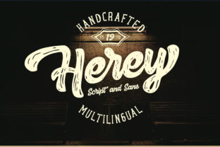 Herey Duo: A Handwritten Font That Speaks Volumes
