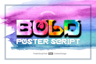 Poster Script: A Bold Font for Creative Expression