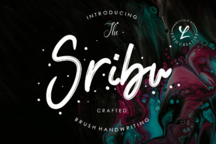 Sribu: Bold, Beautiful Handwritten Font