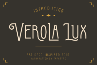 Verola Lux: Where Art Deco Elegance Meets Modern Design Utility
